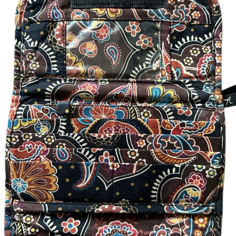 Vera Bradley wallet Kensington pattern Paisley quilted print